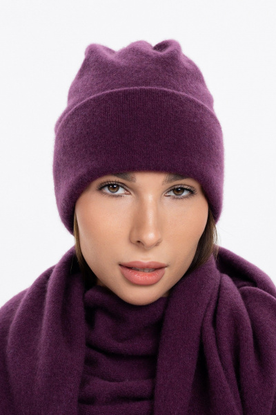 Шапка AREOLA 18104 баклажан - фото 4