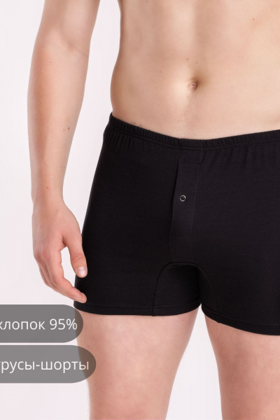 Трусы SERGE 7001/73 black001 - фото 1