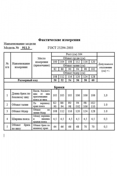 Брюки Swallow 911.3 светлая_мята - фото 14