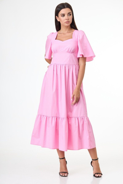 Платье Anelli 1058 розовый - фото 1