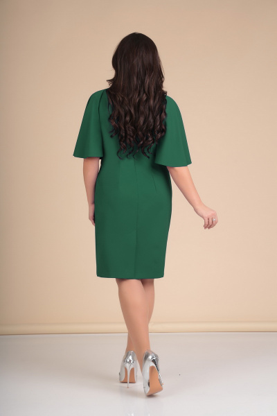Платье Lady Line 447 зелёный - фото 2