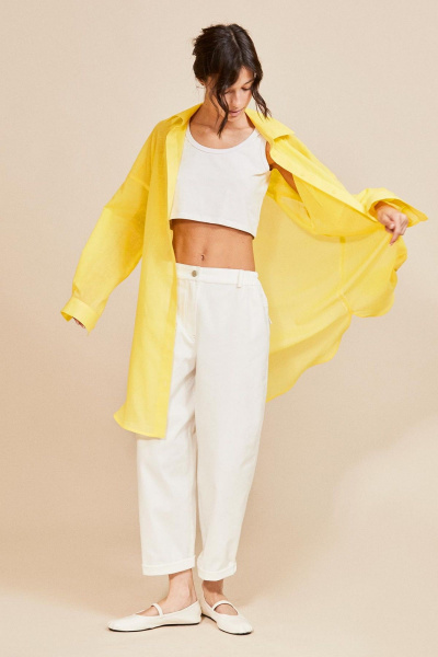 Блуза Rivoli 2483.1 желтый - фото 2