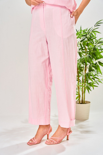 Брюки, туника AVA fashion М-205 розовый - фото 9