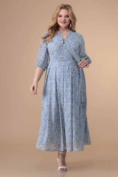 Платье Romanovich Style 1-2179 голубые_тона - фото 3