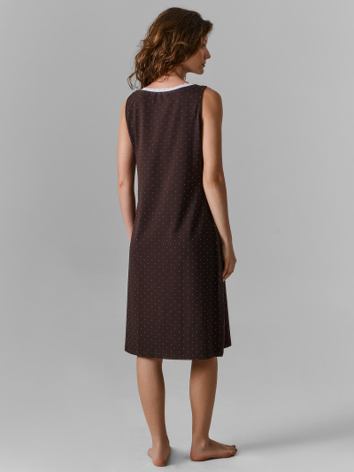 Сорочка Mark Formelle 572399/25-38956ПП-5 белый_горошек_на_кофейном - фото 2