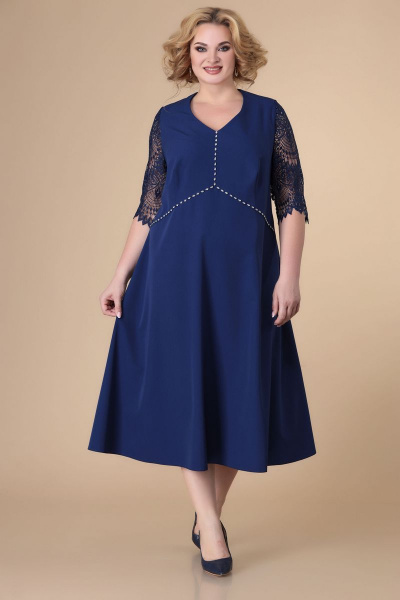 Платье Romanovich Style 1-2183 синий - фото 1