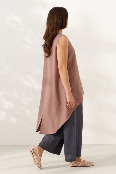 Блуза AltaModa 1120-1 какао - фото 10