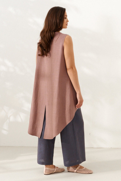 Блуза AltaModa 1120-1 какао - фото 8
