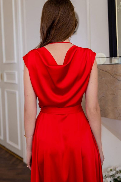 Платье Daloria 1801 красный - фото 5