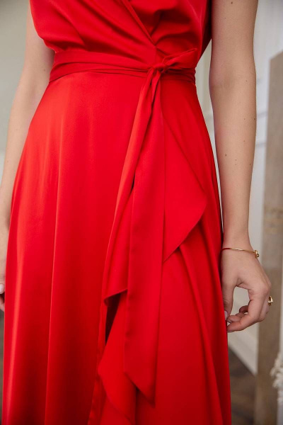 Платье Daloria 1801 красный - фото 4