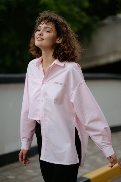 Рубашка RAWR 286 розовый - фото 1