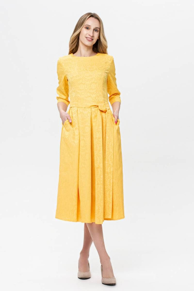 Платье BirizModa 21С0012 желтый - фото 1