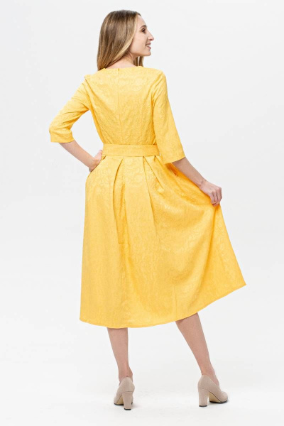 Платье BirizModa 21С0012 желтый - фото 2