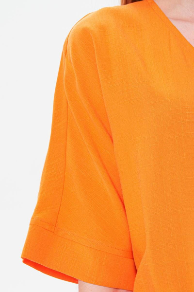 Платье BirizModa 21С0020 оранжевый - фото 3