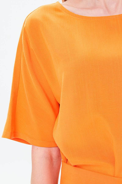 Платье BirizModa 21С0021 оранжевый - фото 3