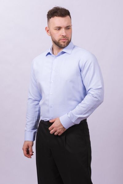 Рубашка Nadex 01-088812/538-26 светло-голубой - фото 2