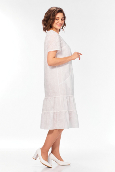 Платье SVT-fashion 632.1 молочный - фото 3