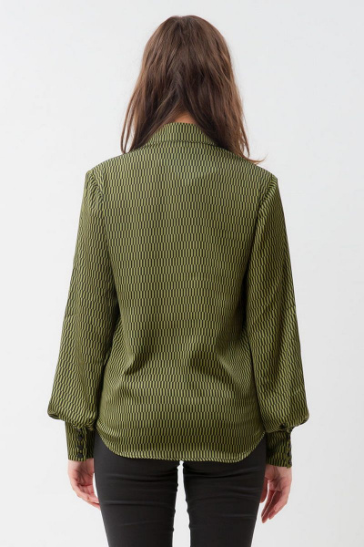 Блуза Favorini 31779-Kilay зеленый - фото 3