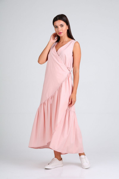 Платье Диомант 1703 розовый - фото 2