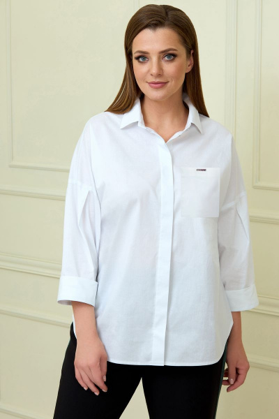 Блуза VOLNA 1200 белый - фото 1