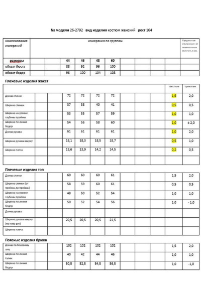 Брюки, жакет, топ Мода Юрс 26-2792-1 бежевый - фото 13
