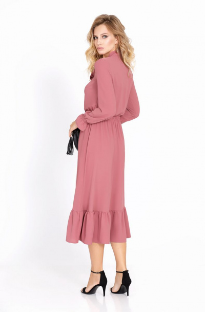 Платье PiRS 577 розовый - фото 2