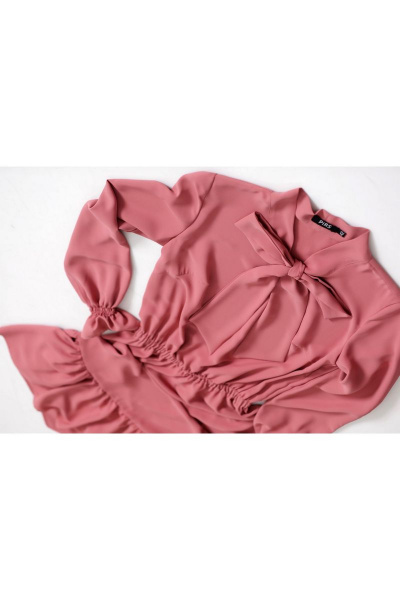 Платье PiRS 577 розовый - фото 3