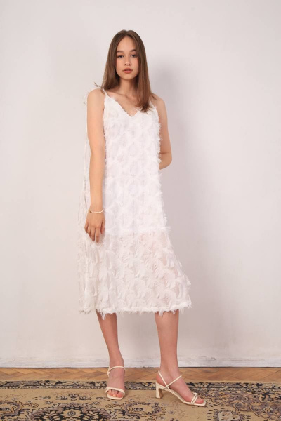 Платье TSURAN DR3BWH.170 белый - фото 1