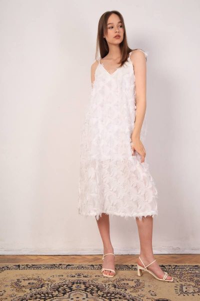 Платье TSURAN DR3BWH.170 белый - фото 2