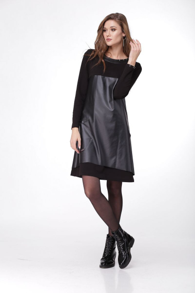 Платье Karina deLux B-90 черный - фото 1