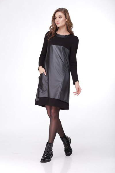 Платье Karina deLux B-90 черный - фото 5