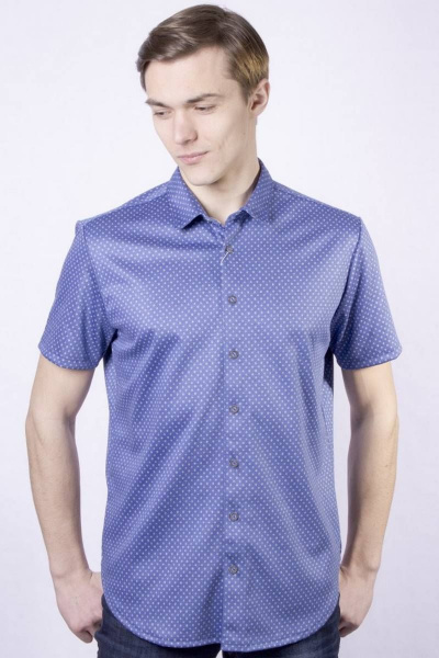 Рубашка Nadex 950015Т_170 синий - фото 1
