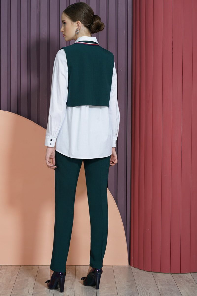 Блуза, жилет, юбка Alani Collection 1450 - фото 4