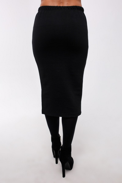 Джемпер, юбка Legend Style K-005 черный - фото 9
