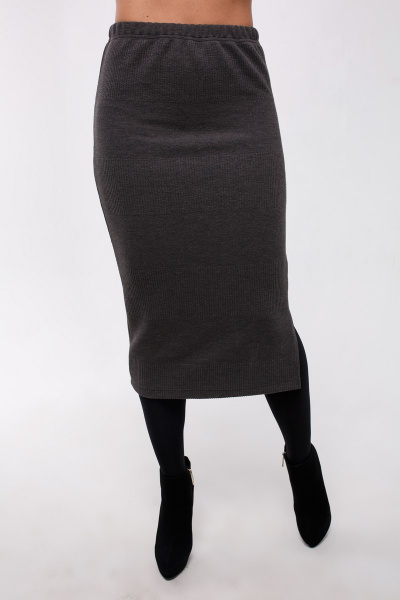 Джемпер, юбка Legend Style K-005 серый - фото 6