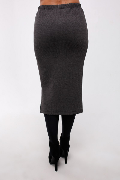 Джемпер, юбка Legend Style K-005 серый - фото 8
