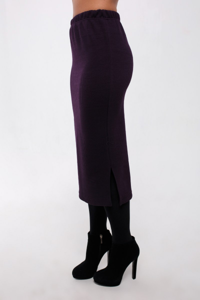 Джемпер, юбка Legend Style K-005 фиолетовый - фото 7