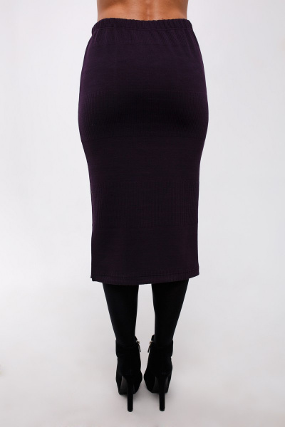 Джемпер, юбка Legend Style K-005 фиолетовый - фото 8