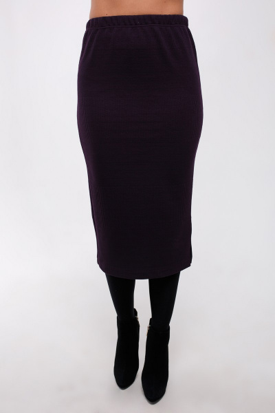 Джемпер, юбка Legend Style K-005 фиолетовый - фото 9