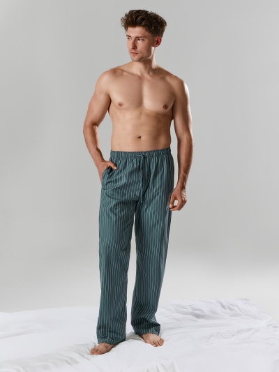 Брюки Mark Formelle 581137/25-5875ПП-9 белая_полоска_на_зеленом - фото 1