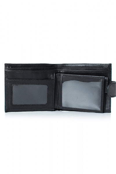 Портмоне из натуральной кожи черное Galanteya 20109.25с161к45 черный - фото 4