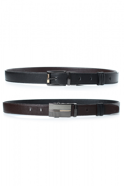 Ремень Galanteya 9525.26с1599к45 2р черный/коричн - фото 4