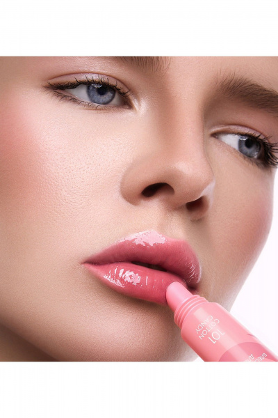 Блеск для губ LUXVISAGE WONDER GLAZE volume & care 101 COTTON CANDY - фото 4
