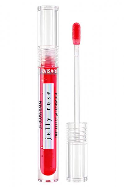 Блеск для губ LUXVISAGE JELLY ROSE TINT EFFECT pH FORMULA 02 scarlet rose - фото 1