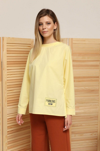 Рубашка Amberа 144 лимон - фото 1