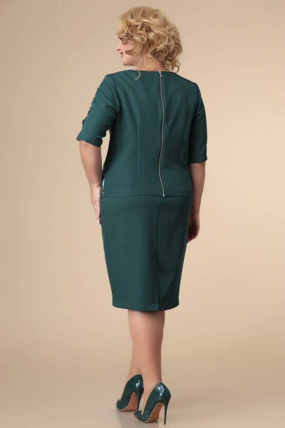 Платье Romanovich Style 2-2189 зеленый - фото 2