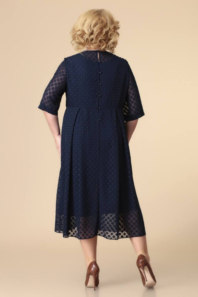 Платье Romanovich Style 1-2193 синий - фото 4