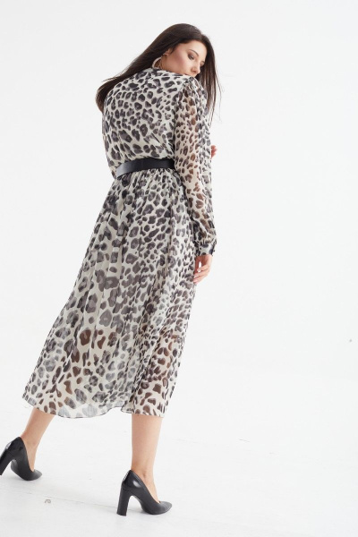 Платье MALI 421-079 леопард - фото 5