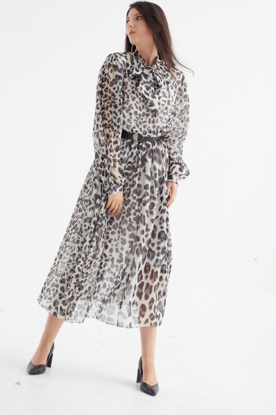 Платье MALI 421-079 леопард - фото 3