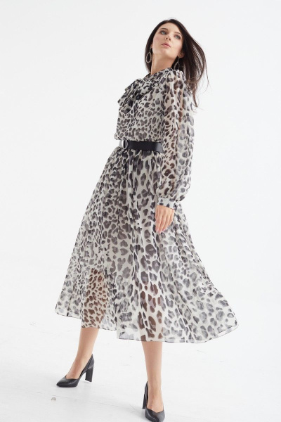 Платье MALI 421-079 леопард - фото 2